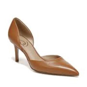 Sam Edelman Viv pointed toe D’orsay pumps in brown